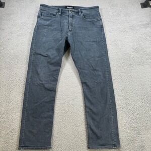 Revtown Mens 36x29 Sharp Wash Denim Jeans Straight Leg Cotton Blend